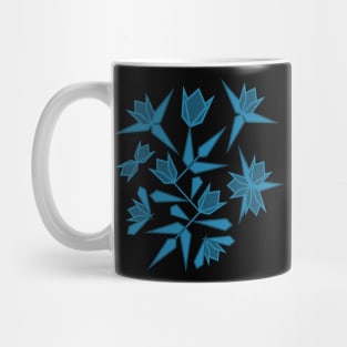 Abstract Floral geometric fantasy Mug